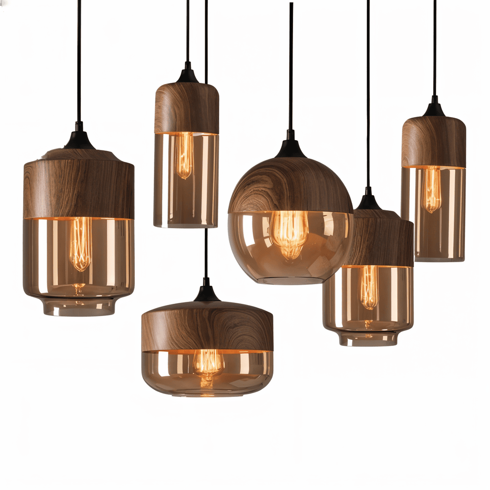 Retro Glass Loft Pendant - Trendy Lighting & Unique Atmosphere
