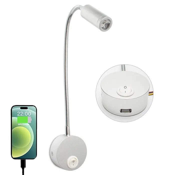 Flexible LED Wall Light - Mobility, Elegance & Targeted Light