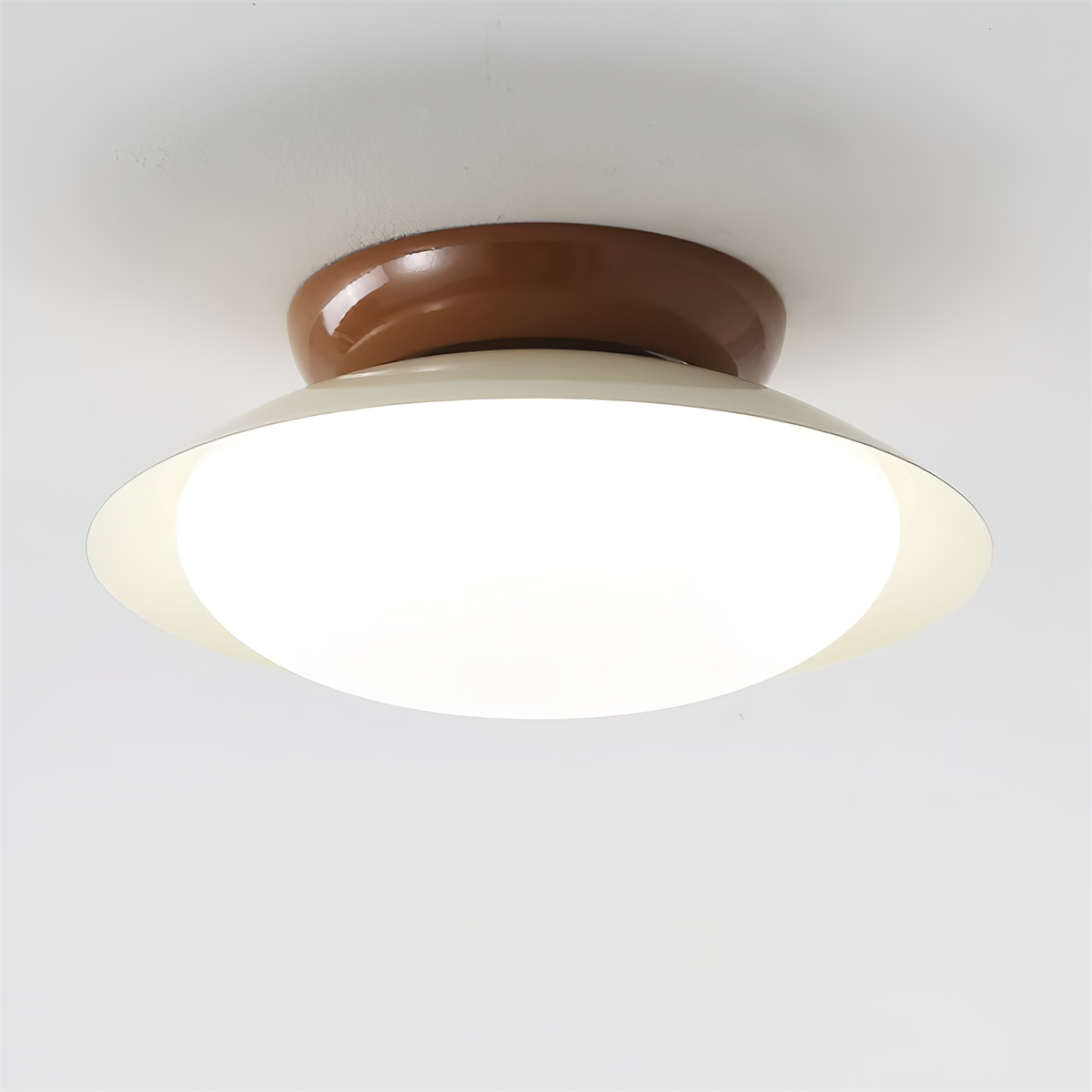 Round LED ceiling light - Natural glow & Discreet elegance