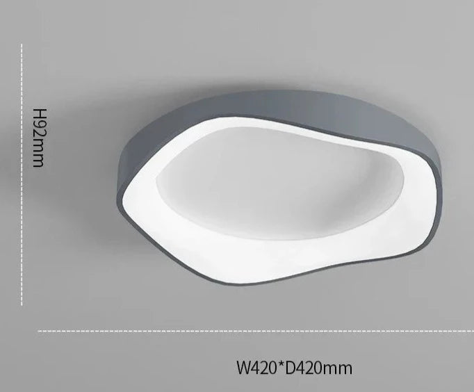 Asymmetrisk LED-taklampa – Trend och Elegans 